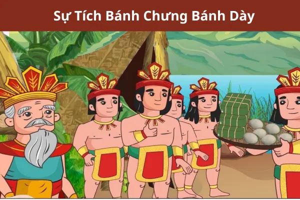 sự tích bánh chưng bánh dày